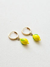 Load image into Gallery viewer, LIMONCELLO Hoop Earrings
